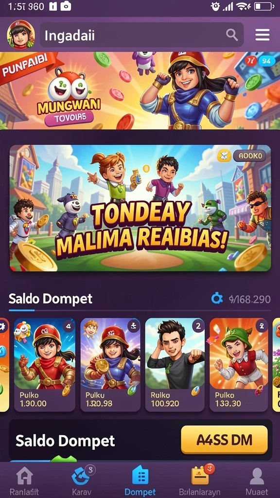 Screenshot klubimpian nomor 1